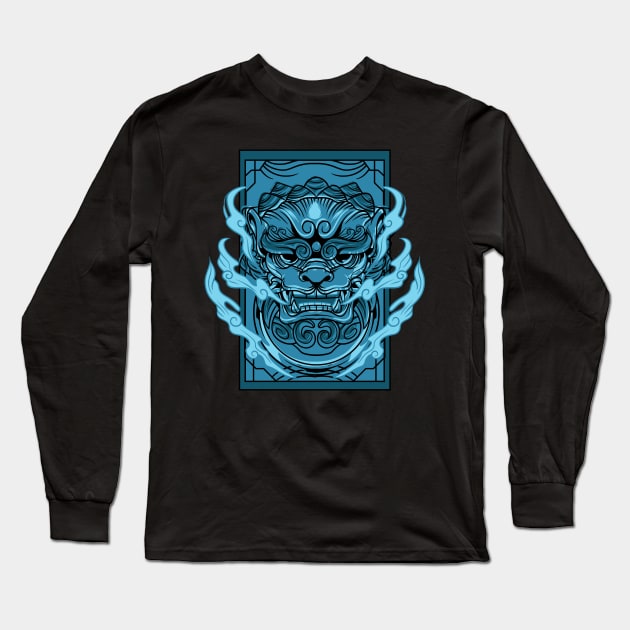 Komainu 2.4 Long Sleeve T-Shirt by Harrisaputra